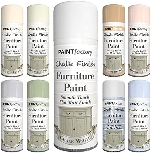 Classic Signature - 1 x Chalk Finish Summer Sage Paint 400ml - Aerosol Furniture Spray Paint Smooth Touch Matt FinishHome and Office