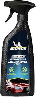 MICHELIN Liquid Wax Polish 500ml Deep Gloss Shine & Paint Protection From UV | Hydrophobic Formula Repels Water & Dirt | E... Price In India
