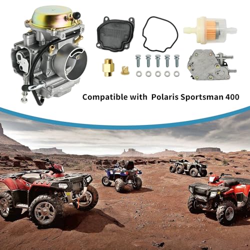 laffoonparts 1203059 Carburetor and Fuel Pump Kit Replacement for Polaris Sportsman 300 335 400 450 500 600 700 Magnum 325 425 Trail Boss 325 330 by laffoonparts - Image 7