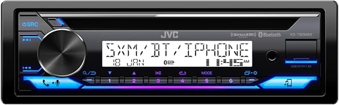 Radio AM/FM Bluetooth con CD y kit instalación Harley miniatura 2