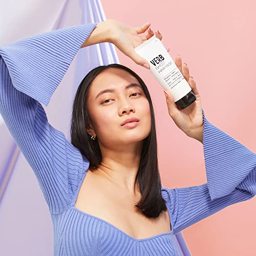 Verb Ghost Hair Mask - Vegan Deep Conditioning Hair Treatment – Repair Hair Mask For Damaged Hair – Intense Hydration Mask With Moringa Oil Defrizzes And Promotes Shine, 6.3 Fl Oz #TOP5