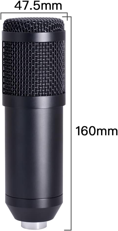 USB Hanging Condenser Microphone Set,192KHz/24Bit Gaming Microphone, PC Mic for Streaming,Online Class Live,YouTube,Tiktok,Ins,Podcasts,Recording,Mic or Mac/PS4/PS5（Pink） USB-BM800