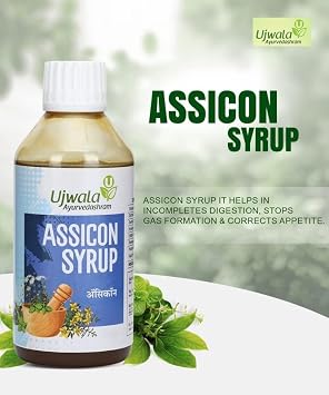 ATS Assicon Syrup - 200 Ml for Acidity & Gases