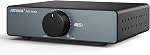 Amplificateur AIYIMA A07 MAX 2 Canaux Audio Domestique 300W*2 Amplificateur de Puissance Classe D TPA3255 Mono Stéréo Pontable avec Sortie Ligne 3,5 mm pour Enceintes de Bureau Passives + Adaptateur Secteur DC 36V