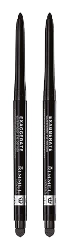 Rimmel Exagerate Eye Definer Noir - Base para pestañas color negro, Blackest Black
