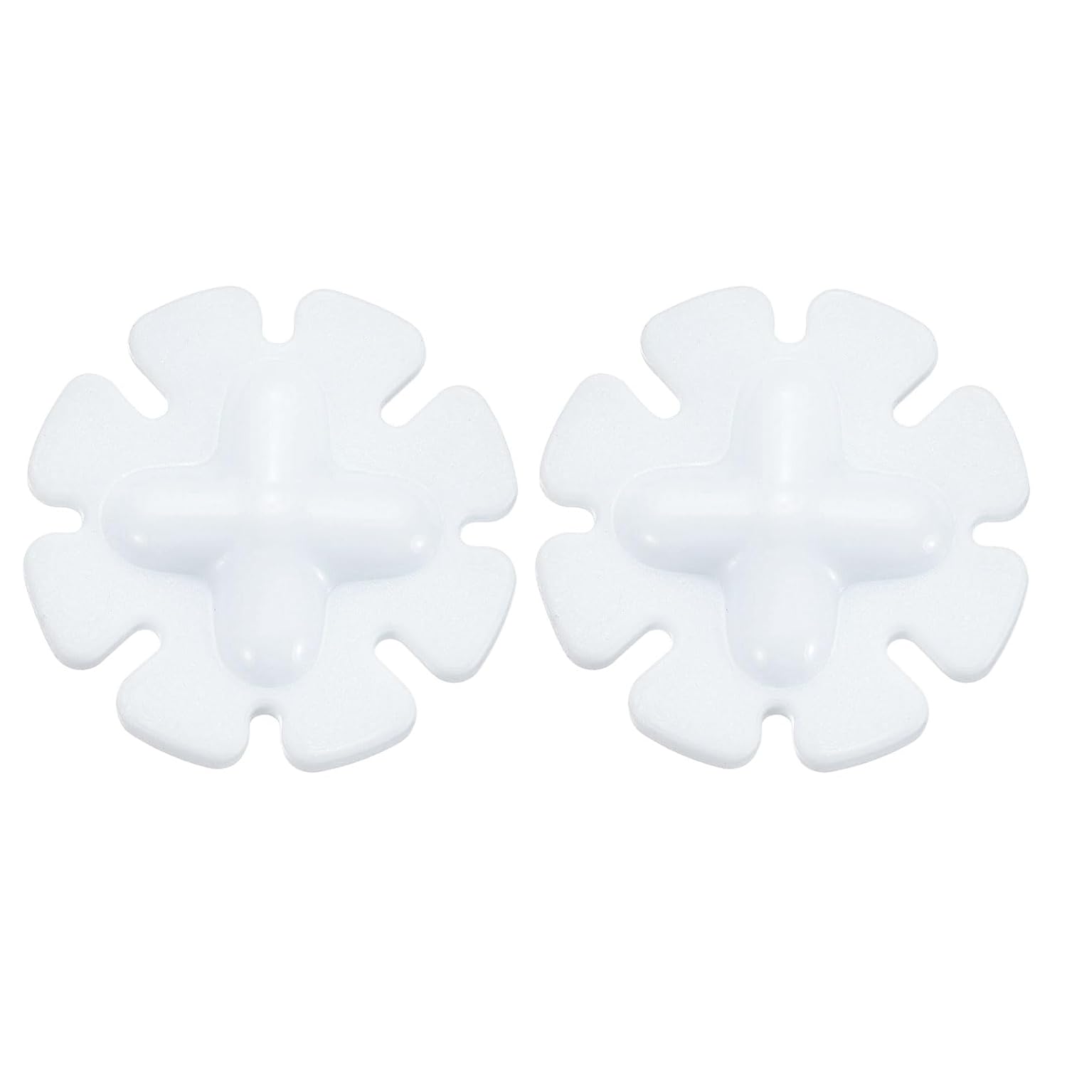 PATIKIL 2pcs Stirring Magnet 1.22x1.22 PP Plastic Magnetic Stirrer Bars