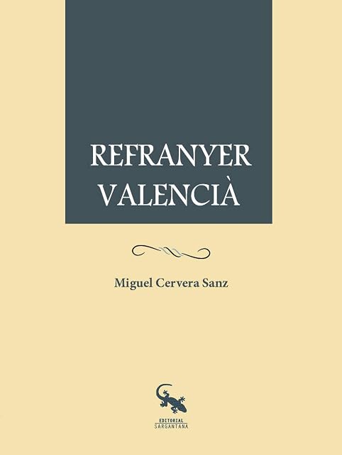 Portada de Refranyer Valencià