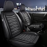 AOMSAZTO Car Seat Cover Fit for Nissan Rogue 2010-2023 Full Set 5 Seats Leather Car Seat Cushion Pro