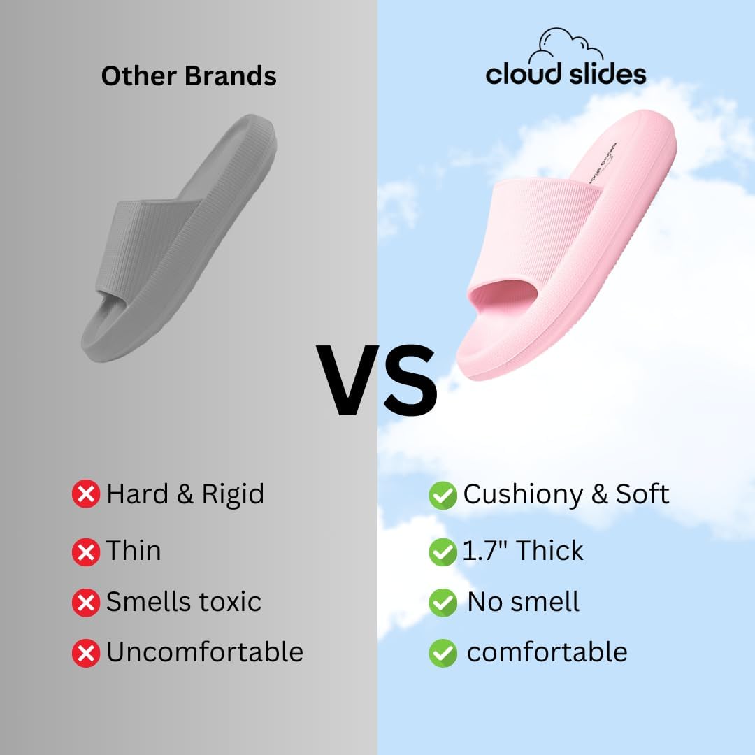 CLOUD SLIDES Ultra Soft Non Slip Cushion House Slippers for Men and Women - Image 7