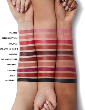 e.l.f. O Face Satin Lipstick, Richly Pigmented, Nourishing & Long-Lasting Creamy Lipstick, Infused With Jojoba, Vegan & Cruelty-Free, Smolder