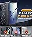LEIAU Magnetic for Samsung Z-Fold-7 Case: Heavy Duty Armor Phone Case [Compatible with MagSafe][Hinge Protection][Dual Kickstand] Shockproof TPU+PC Cover for Galaxy zfold 7 5G 2025