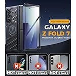 Magnetic for Samsung Z-Fold-7 Case: Heavy Duty Armor Phone Case [Compatible with MagSafe][Hinge Protection][Dual Kickstand] Shockproof TPU+PC Cover for Galaxy zfold 7 5G 2025 - Image 2