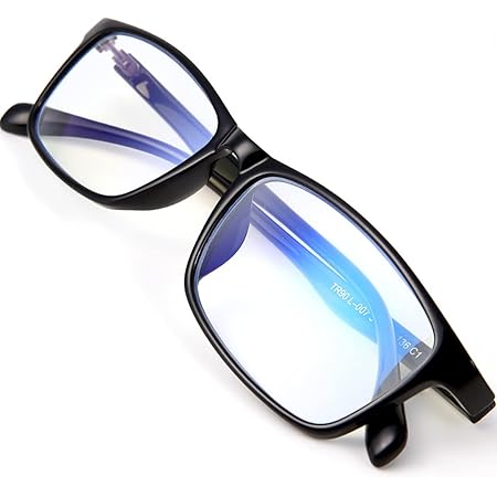 Amazon Co Jp Lamio ブルーライトカット メガネ Pcメガネ パソコン用メガネ Jis規格検査済 ブルーライト 35 以上カット Uv 紫外線 99 カット 軽量 ウェリントン 男女兼用 伊達メガネ 度なし ブラック パソコン 周辺機器