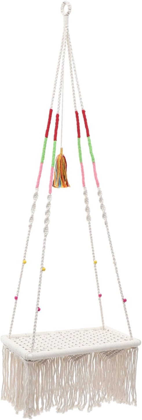 Hanging Cat Bed Rope Hammock for Indoor Cats Kitten Swing Nest Easy pet Sleeping Lounge Safe Comfortable Resting Spot