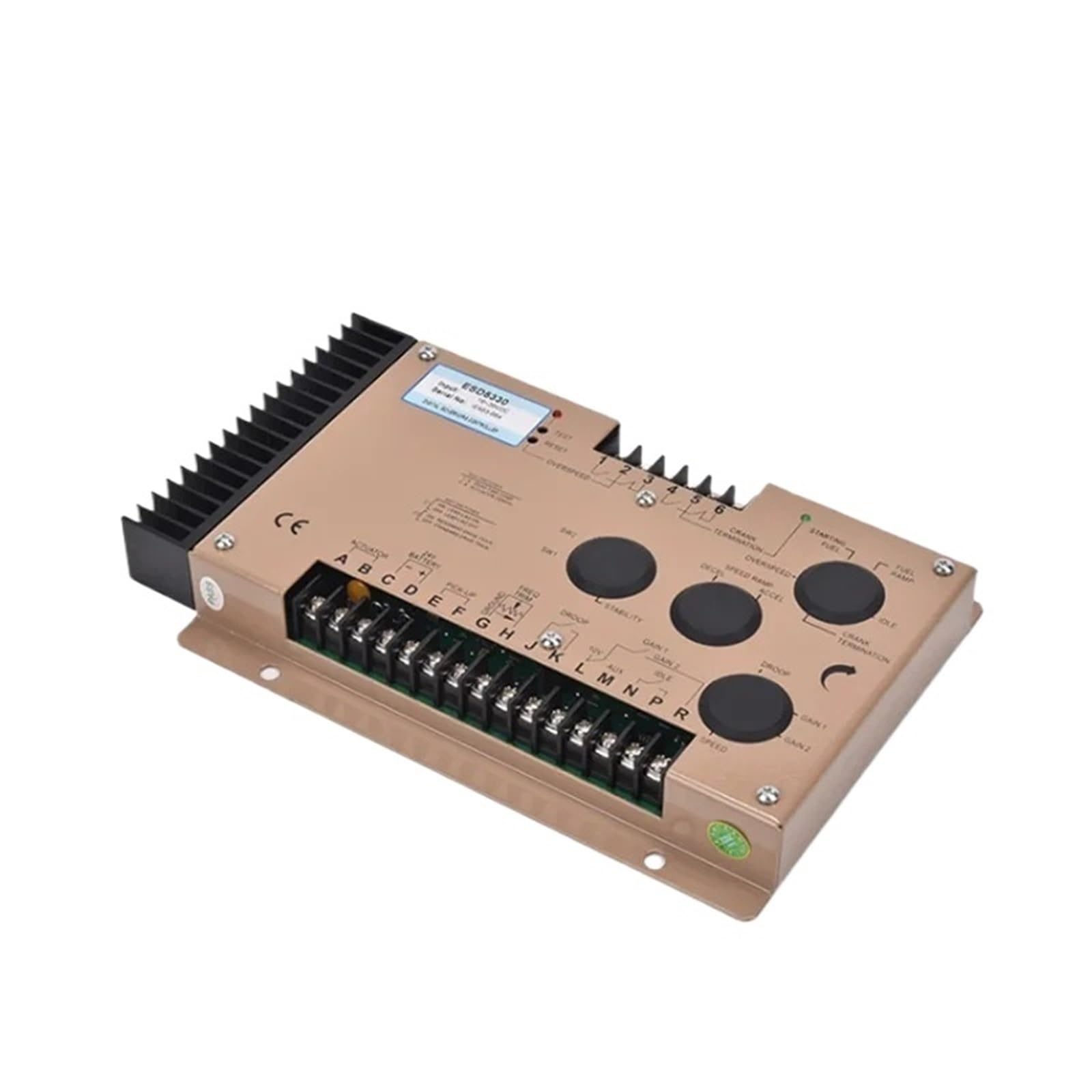 ZLGYGLEO 1 pz ESD5330 Diesel Genset Engine Speed ​​Control Dual Element Speed ​​Switch Variable Speed ​​Governor for attuatori ESD5330