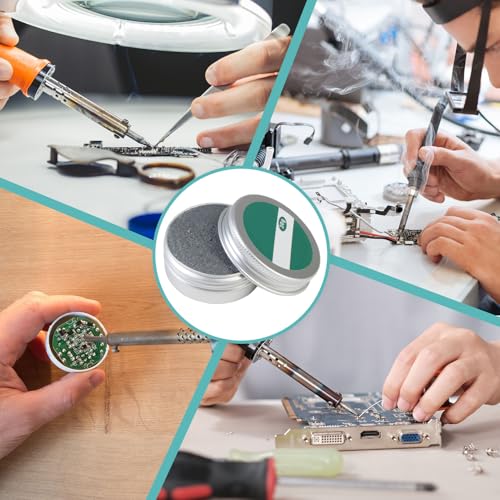 Miniatura 6 de Limpiador Para Punta De Soldador De 30 G, Activador Para Puntas Oxidadas, Accesorio Para Soldador, Limpieza Y Restauración Eficaz, Mejora La Capacidad De Soldadura, Para Soldadores Y Herramientas De