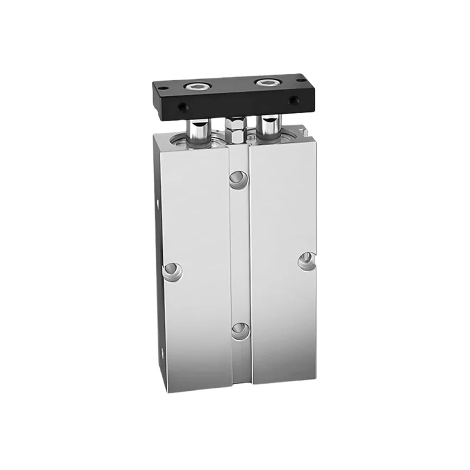 Vérin pneumatique double tige anti-rotation TN16 alésage 16mm pour guidage stable