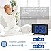 YISSVIC Despertador Digital Reloj Despertador con 6,5 Gran Pantalla LED Equipado con...