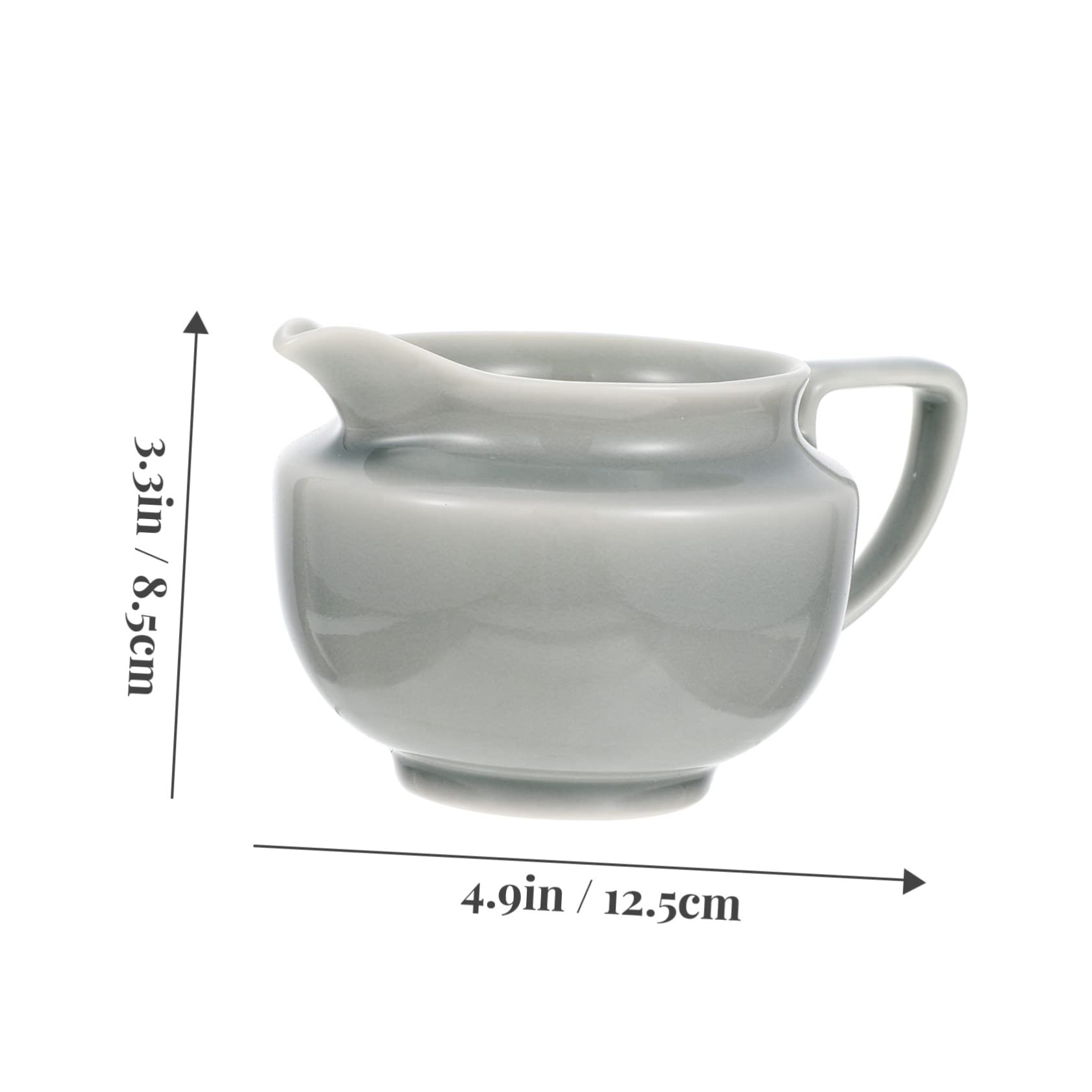 HOLIDYOYO Milk Creamer Vintage Ceramic Cup Sauce Pot Essential for Home Restaurant Use