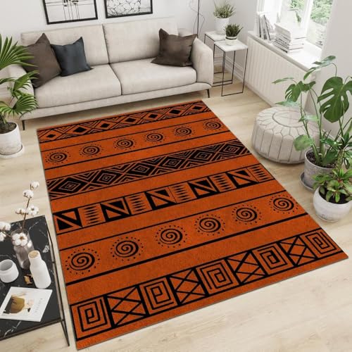 Tapis de chambre poils ras lavable et antidérapant texture 3D 60x120