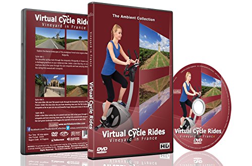 Virtuelle Fahrradstrecken – Weinberge in Frankreich – Für Indoor Radfahren, Laufband und Laufworkouts Virtuelle Fahrradstrecken – Weinberge in Frankreich – Für Indoor Radfahren, Laufband und Laufworkouts