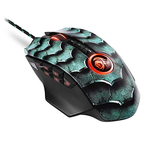 Souris Gamer Sharkoon Drakonia II de Couleur Verte - Geekodrome: Boutique d'accessoires geek Logiciel Gaming