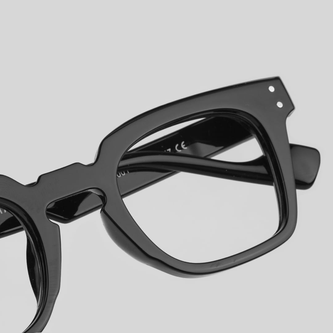 SAM AND MARSHALL TETRAGONON Eyeglasses I Light Weight Frames I Polycarbonate Frame I Prescription Friendly Glasses I Men & Women - Image 5 thumbnail