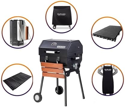 Guruss CG-050 Charcoal BBQ Barbecue Full Set