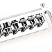 Musiclily Badass Style Wraparound Guitar Adjustable Saddle Bridge Tailpiece for Gibson LP Les paul Electric Guitar, Chrome