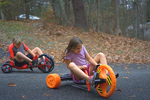 The Original Big Wheel Sidewinder 16inch X-TREME Racer Tricycle for Boys & Girls 5-10 Years of Age - Made in USA (Red Baron)