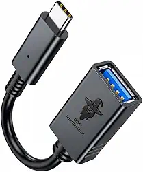Adaptador Cabo USB Otg 3.0 Fêmea Tipo C Macho para Pendrive Usb Celular Android Tablet Notebook compatível Aparelhos com entrada do carregador USB Tipo C