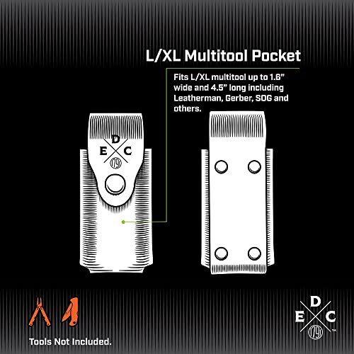 1791 Edc Multitool Case, American Leather, Multitool Pouch For Belts, Multitool Sheath With Snap, Compatible With Heavy Duty Leatherman, Sog And Gerber Multitools - Easy Slide Holster, Burgandy #TOP1