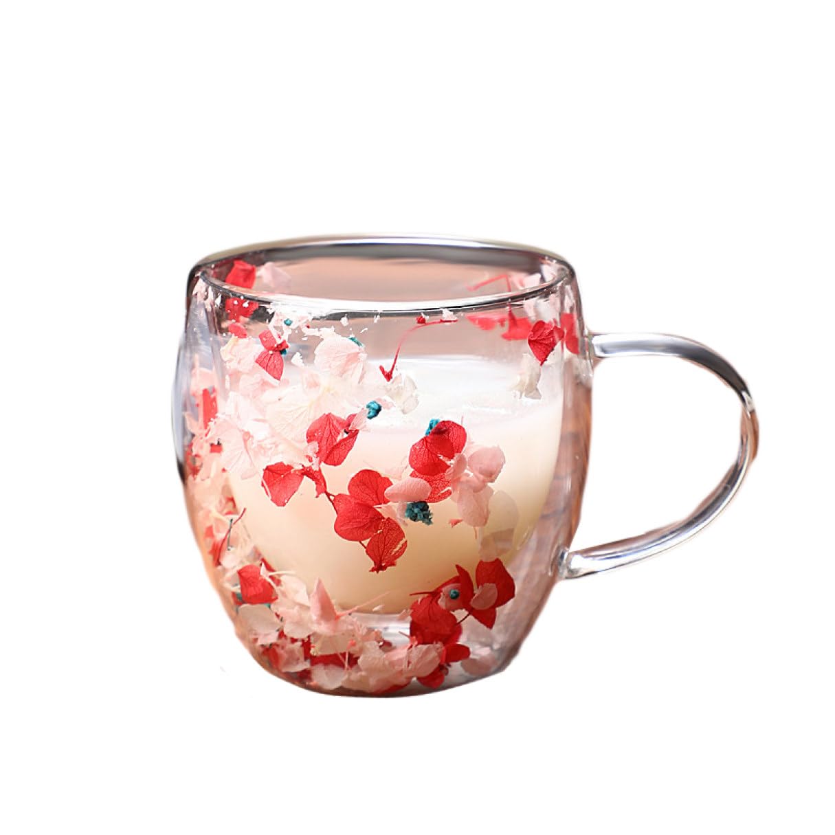 Amazon｜[ロトンシハイ] グラス コーヒーカップ ガラスカップ