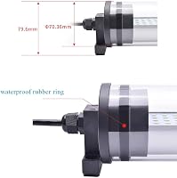 360° Forgatható CNC Munkalámpa - 18W LED Műhelylámpa Ipari Gépekhez, Garázsba - 500mm Vízálló Világítás 220V 1659 Lumen 4