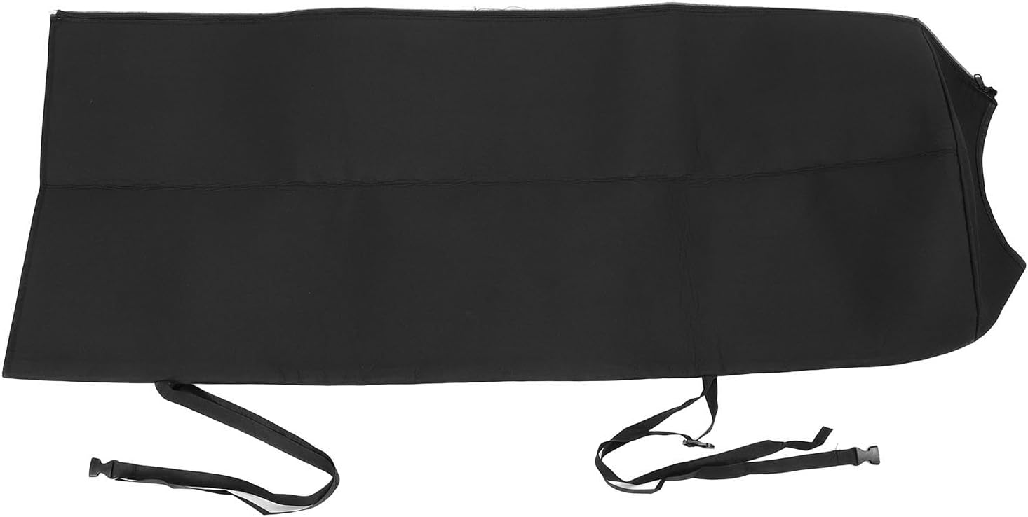 Water Softener Tank Jacket, Heavy Duty Water Softener Cover, All Weather Water Softener Protector Cover with, Black Outdoor Cover Water Filter Tank Cover (9 * 48inch)