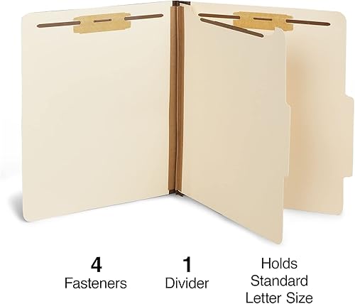 Miniatura 2 de 384873 Carpetas Clasificación 25-Cut Top Tab LTR Manila, 10Bx