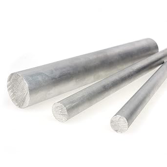 10pcs 5mm Dia x 250mm Long .19685 x 9.84 Aluminum 6061 Round Rod Bar