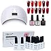 Produktbild Elite99 UV Gel Nagellack 12stk Farben Gel Polish Nagelset Nail Set Gellacken Starterset UV Nageltrockner Nagelgel Set UV Gel Nagel Top & Base Coat Farbgel Set 10ML 001