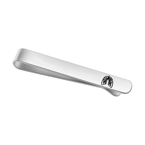 BAUNA Anatomical Medical Pulmonary Lung Tie Clip RT Pulmonologist Doctor