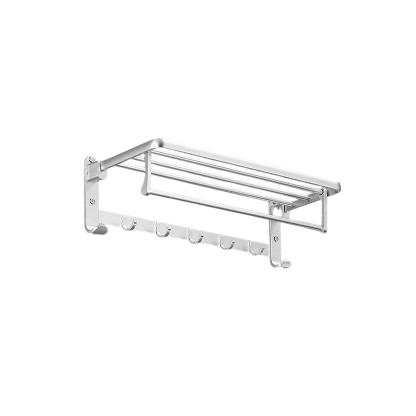 Porte serviettes salle de bain JATIBOSH support mural 60 cm