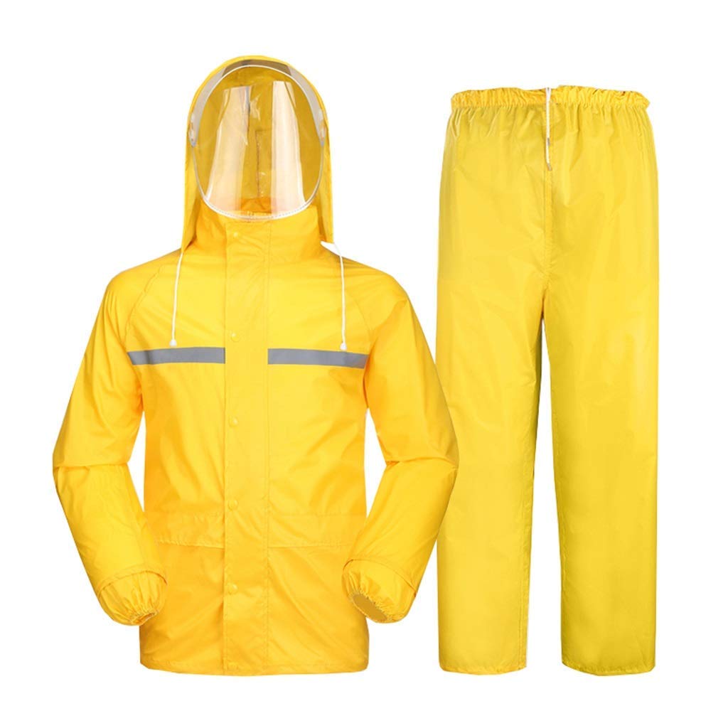 two piece raincoat
