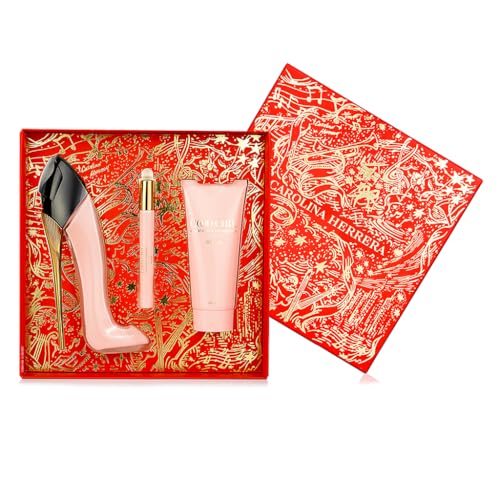 Catálogo para Comprar On-line Good Girl Perfume - los preferidos. 39 SET PARA DAMA GOOD GIRL BLUSH EDP 80 ML + CREMA CORPORAL 100 ML + PERFUMERO 10ML