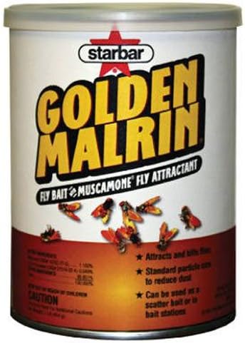 Starbar 3006196/250700 Golden Malrin Fly Bait 1 Pound