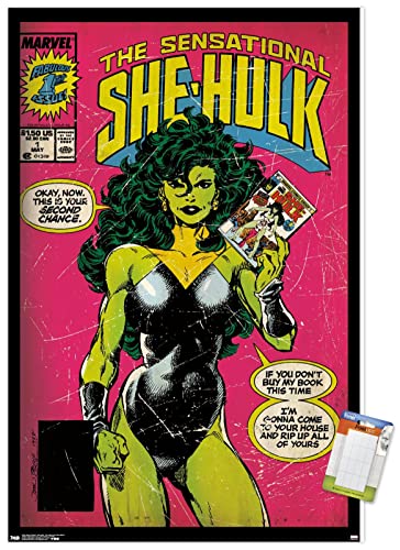 Trends She-Hulk Poster & Mount Bundle