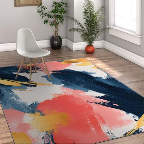 Tapis lavables avec support antidérapant pour bureau à domicile