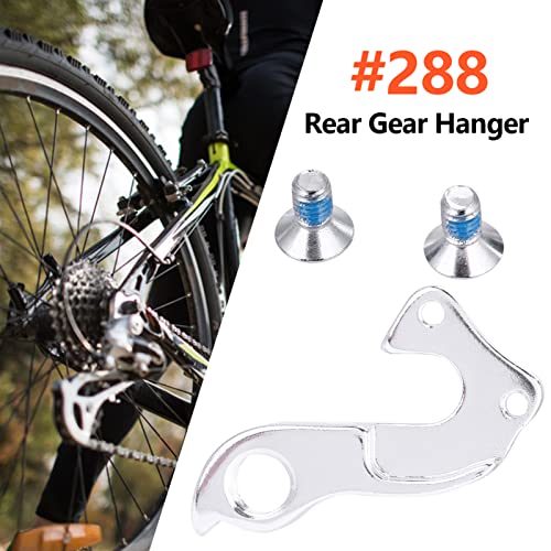 Maxmartt Bike Rear Derailleur Hanger, Bicycle Aluminium Alloy Rear Gear Mech Derailleur Hanger Hook Dropout Frame #288