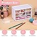 Misty Stream Craft Organizer with 9 Clear Drawers for Office Home 9 Set