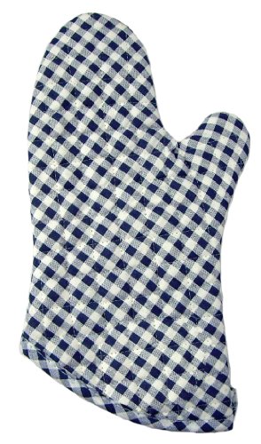 Phoenix チェックオーブンミット ブルー M