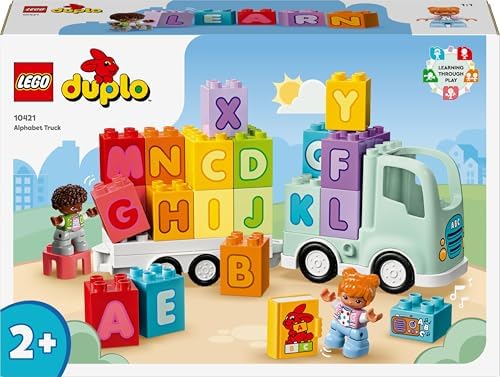 LEGO DUPLO Kasabası Alfabe Kamyonu Oyuncağı 10421-2 Yaş ve Üzeri Çocuklar için Eğitici Oyuncak Yapım Seti, Doğum Günü Hediyesi Fikri (36 Parça) - Görsel 3