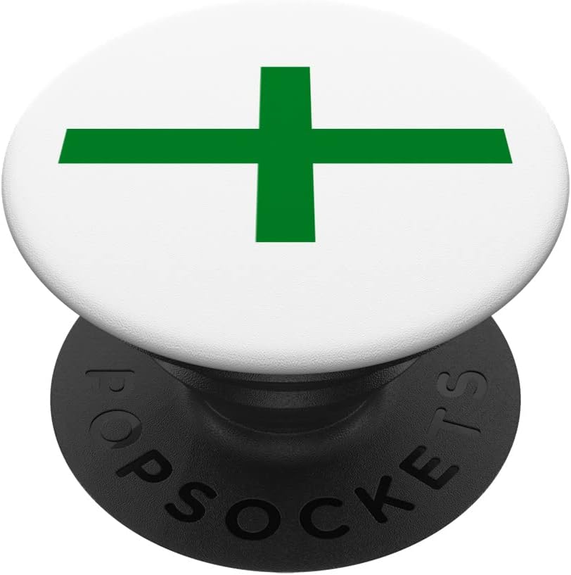 CROSS OF THE ORDER OF ST. SAINT LAZARUS FLAG PopSockets Swappable PopGrip